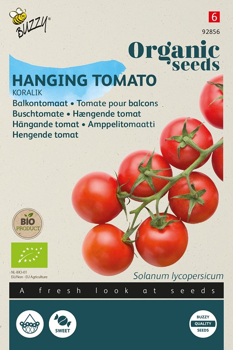 Graines de tomates cerises BIO à cultiver sur un balcon ou une