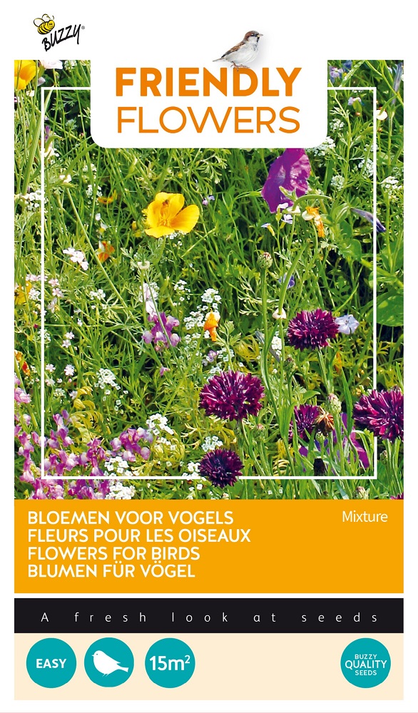 Semez ou laissez pousser des fleurs qui produisent des graines pour les  oiseaux