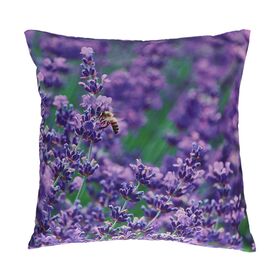 Coussin de Jardin avec Imprimé Lavande