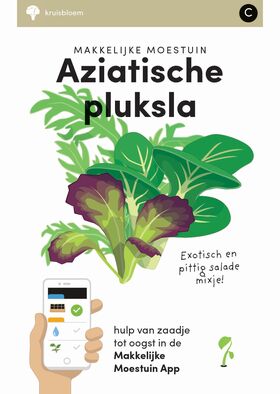 Makkelijke Moestuin zaden Aziatische Pluksla