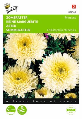 Graines de fleurs Reine-Marguerite Jaune D'Or