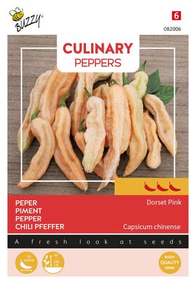 Graines de Piment 'Dorset Pink'