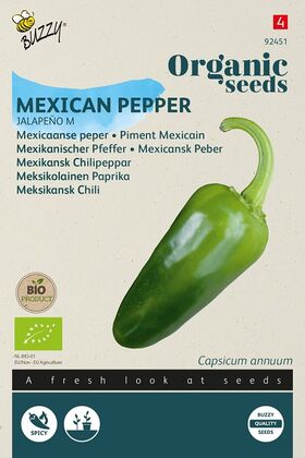 BIO Piment Mexicain Jalapeño