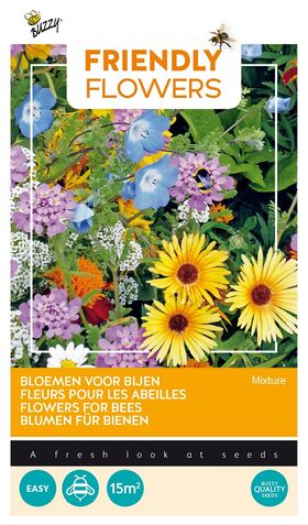 Friendly Flowers Attire les Abeilles